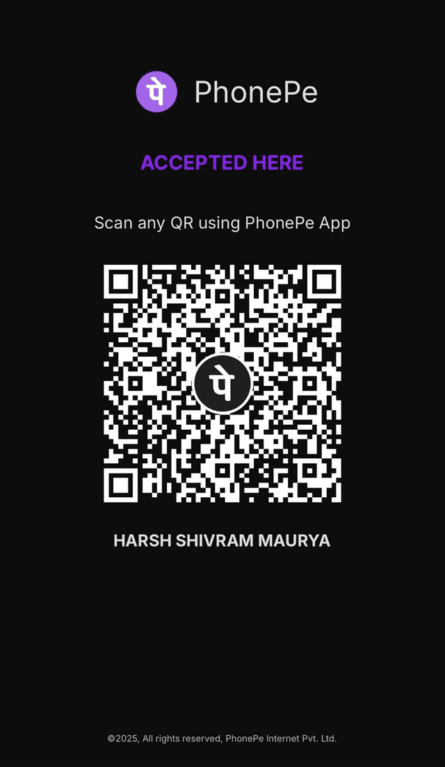 PhonePe Payment QR Code